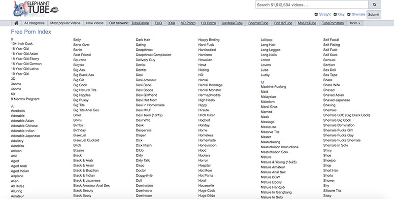 Www Elephantube Com - ElephantTube (www.elephanttube.com) - Free Porn Site - Porn Explosion
