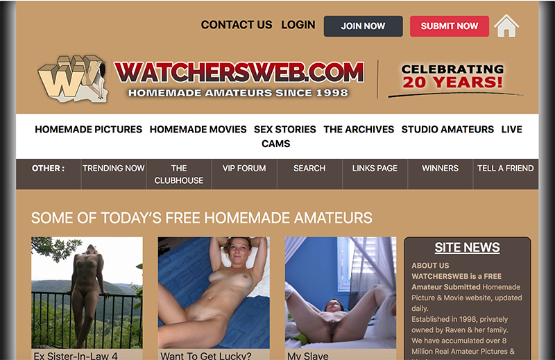 Watchers Web (watchersweb) - Amateur Porn Site